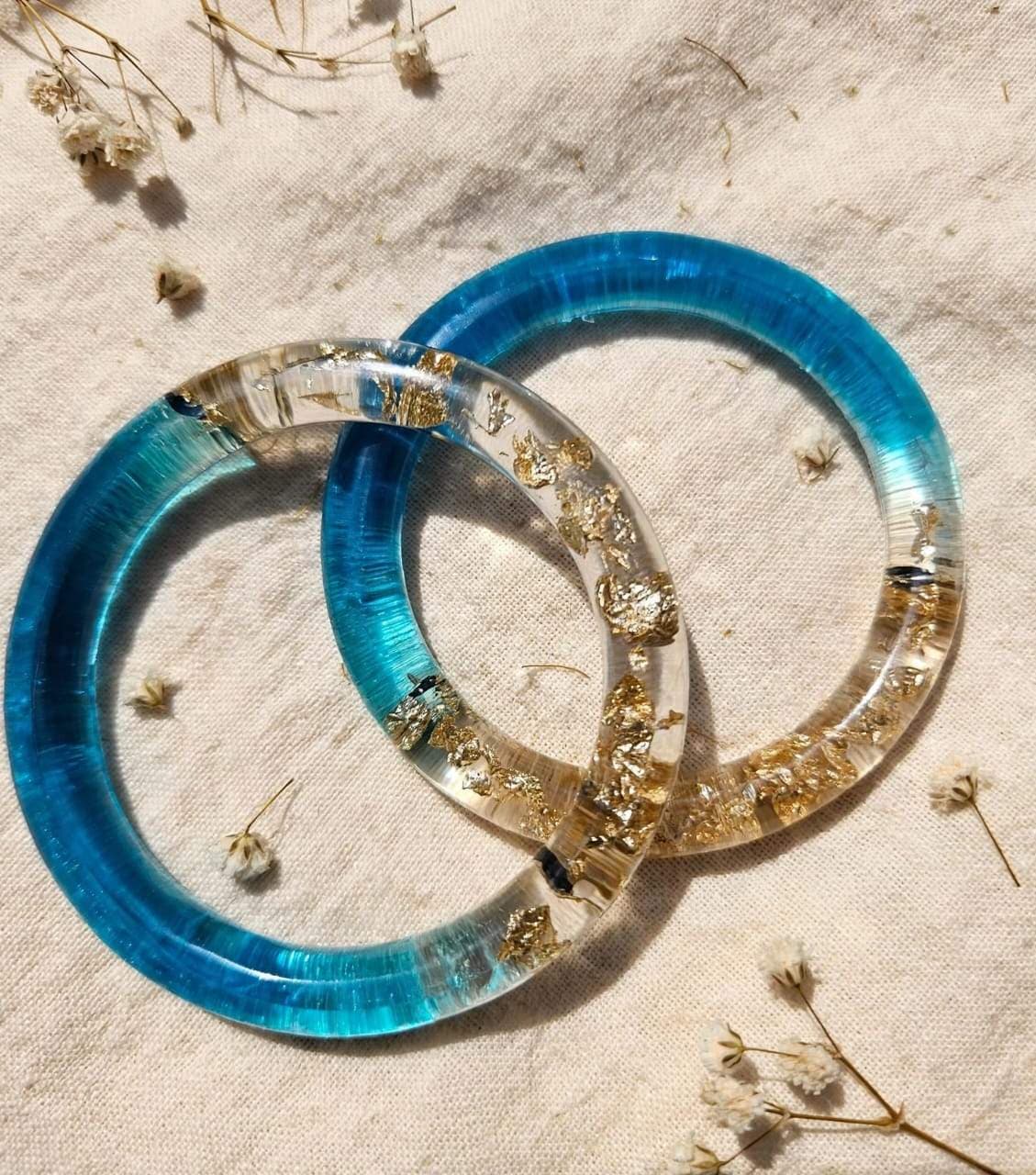 Ocean Wave Bangles